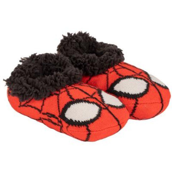 chaussons  spiderman 