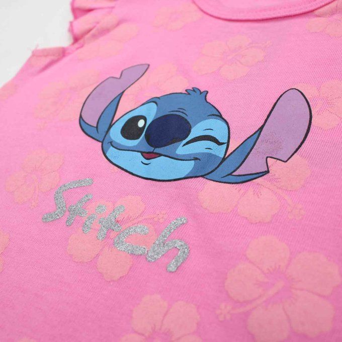 barboteuse stitch rose
